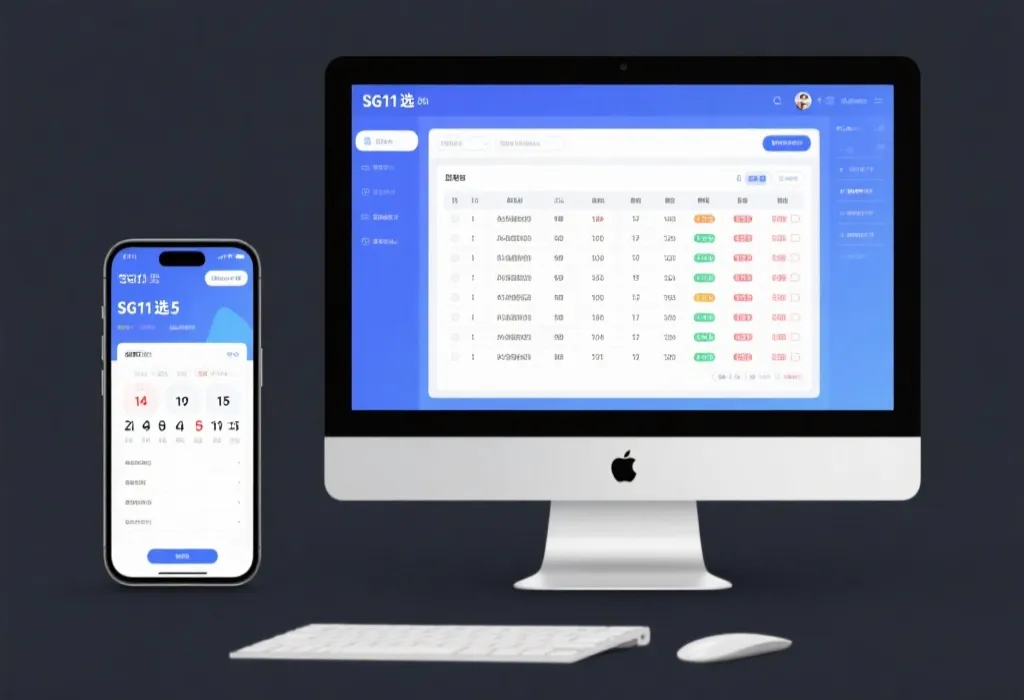界面展示示意，列表与表格清晰可见