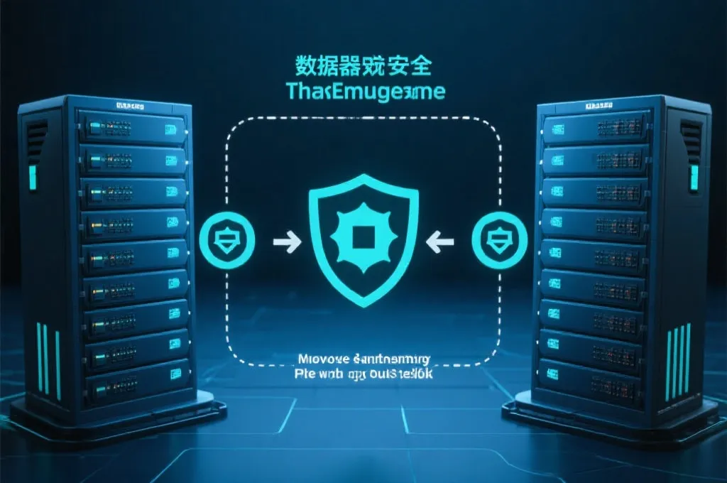 数据同步与安全流程示意图